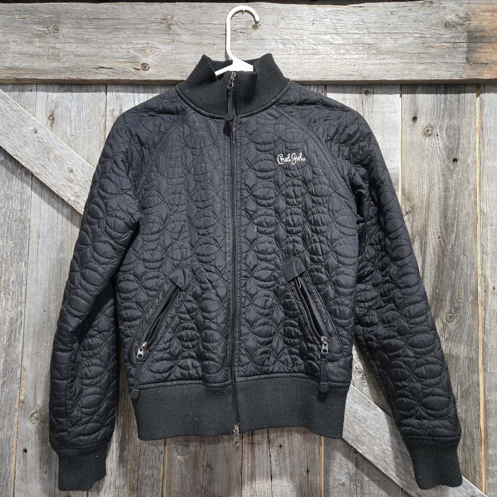 Cruel Girl LADIES Black Cropped Jacket
